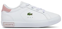 Lacoste Boys Lacoste POWERCOURT 0721 - Boys' Grade School Shoes Open White/Multi Size 07.0