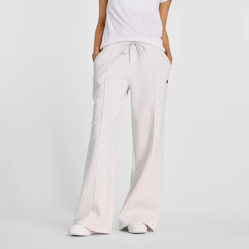 New Balance Fleece Wide Leg Pants - Women's