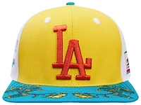 Pro Standard Dodgers State Flower Brim Wool Snapback - Adult