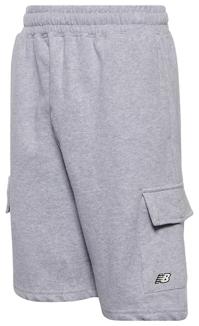 New Balance Fleece Cargo Shorts - Boys' Grade School