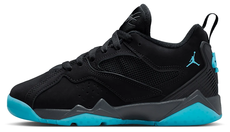 Jordan Boys MVP 92 - Boys' Grade School Shoes Black/Gamma Blue