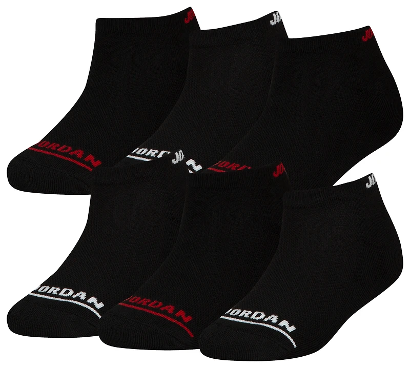 Jordan Legend No Show 6 Pack Socks - Boys' Grade School