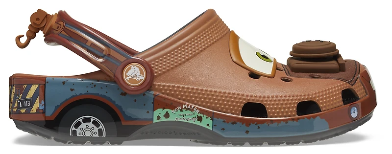 Crocs Cars Tow Mater Classic Clogs