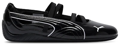PUMA Girls Speedcat Ballet - Girls' Grade School Shoes White/Black