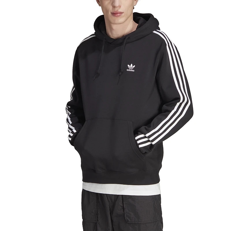 adidas Originals 3 Stripe Fleece Hoodie  - Men's