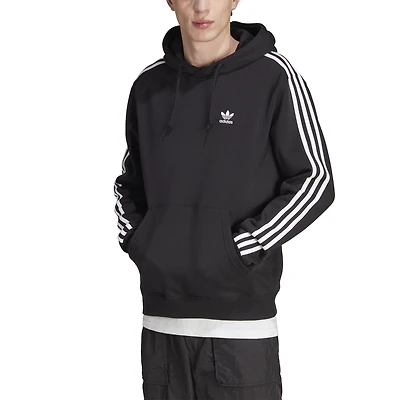 adidas Originals 3 Stripe Fleece Hoodie  - Men's