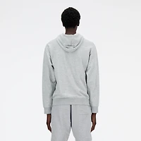 New Balance French Terry Stacked Logo Pullover Hoodie
