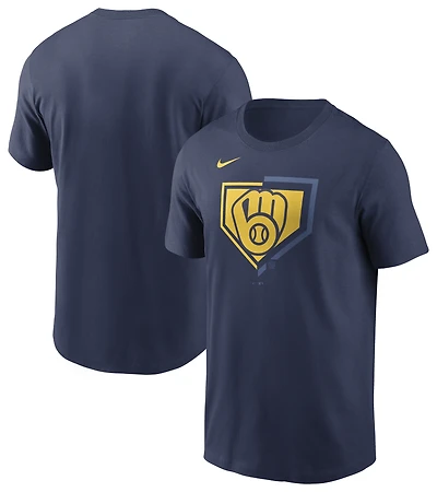 Nike Milwaukee Brewers Icon T-Shirt - Men's