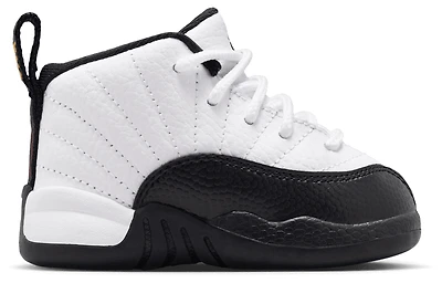 Jordan Boys Retro 12 - Boys' Toddler Basketball Shoes White/Black/Taxi