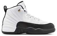 Jordan Boys Retro 12 - Boys' Preschool Shoes White/Black/Taxi