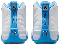 Jordan Boys Retro 12 - Boys' Grade School Basketball Shoes White/University Blue
