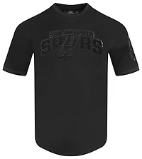 Pro Standard SPURS TRIPLE BLACK DK TEE - Men's