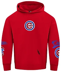 Pro Standard Cubs Living Large Drop Shoulder PO Hoodie - Men's