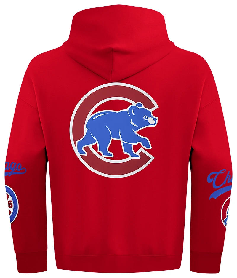 Pro Standard Cubs Living Large Drop Shoulder PO Hoodie - Men's