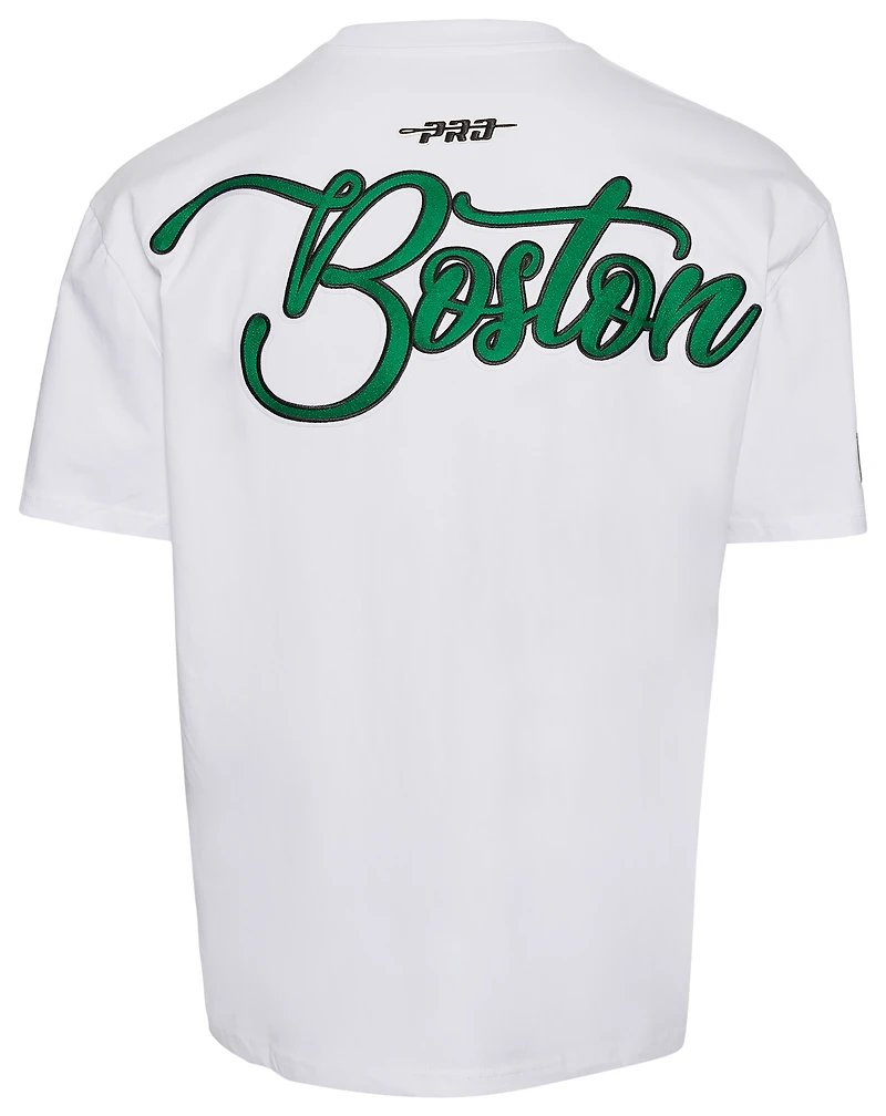 Pro Standard Celtics CS Drop Shoulder T-Shirt - Men's