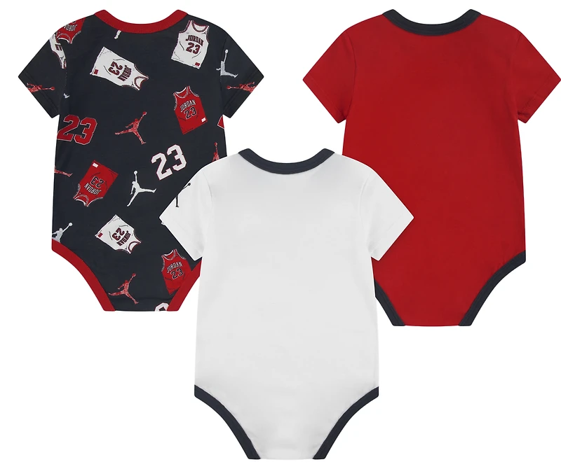 Jordan 23 Jersey 3 Pack Bodysuit Set - Boys' Infant