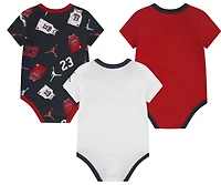 Jordan 23 Jersey 3 Pack Bodysuit Set - Boys' Infant
