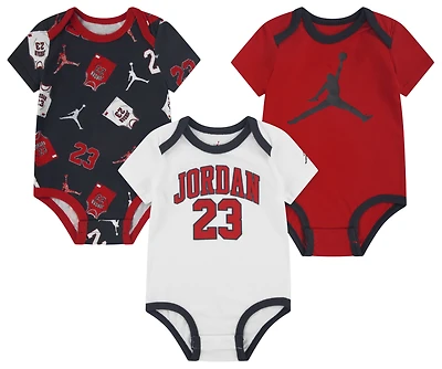 Jordan 23 Jersey 3 Pack Bodysuit Set - Boys' Infant