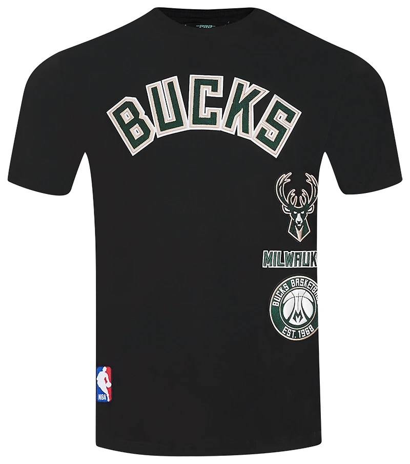 Pro Standard BUCKS RETRO CLASSIC SJ STRIPED TEE - Men's