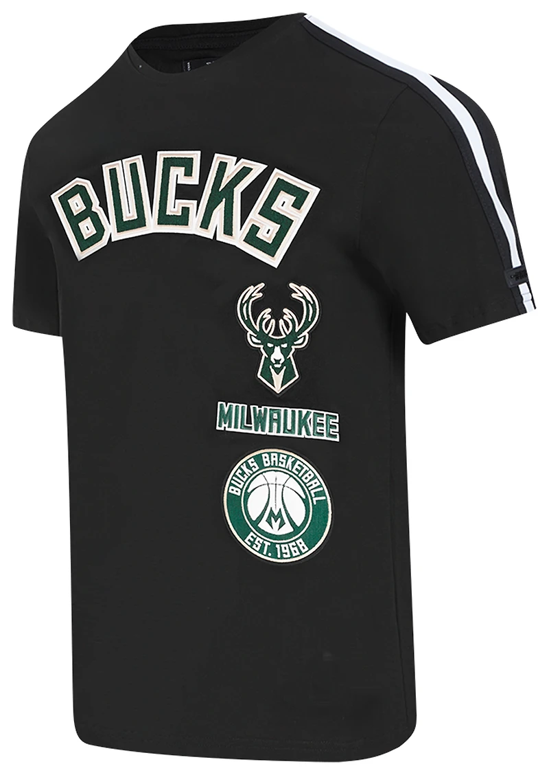 Pro Standard BUCKS RETRO CLASSIC SJ STRIPED TEE - Men's