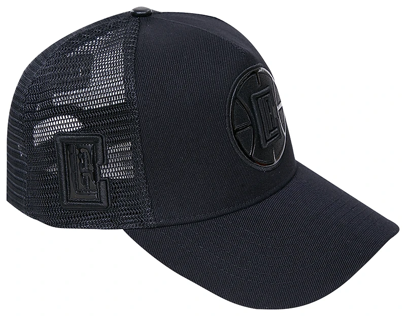 Pro Standard Clippers Black Out Classic Trucker - Men's