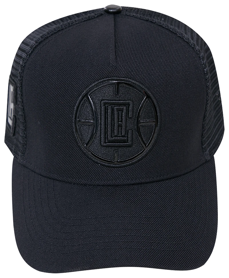 Pro Standard Clippers Black Out Classic Trucker - Men's