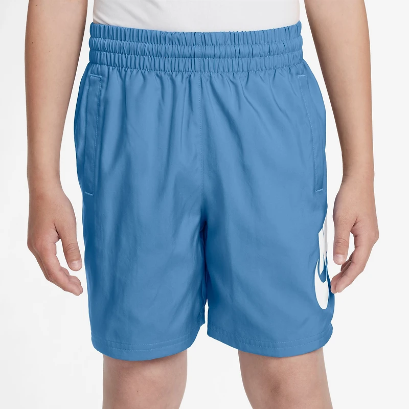 Nike NSW Club HBR Woven 6 Inch Shorts  - Boys' Grade School