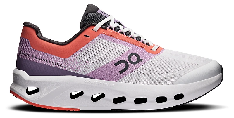 On Girls Cloudsurfer - Girls' Grade School Running Shoes Crimson/White