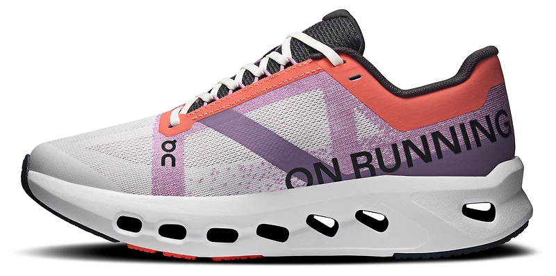 On Girls Cloudsurfer - Girls' Grade School Running Shoes Crimson/White