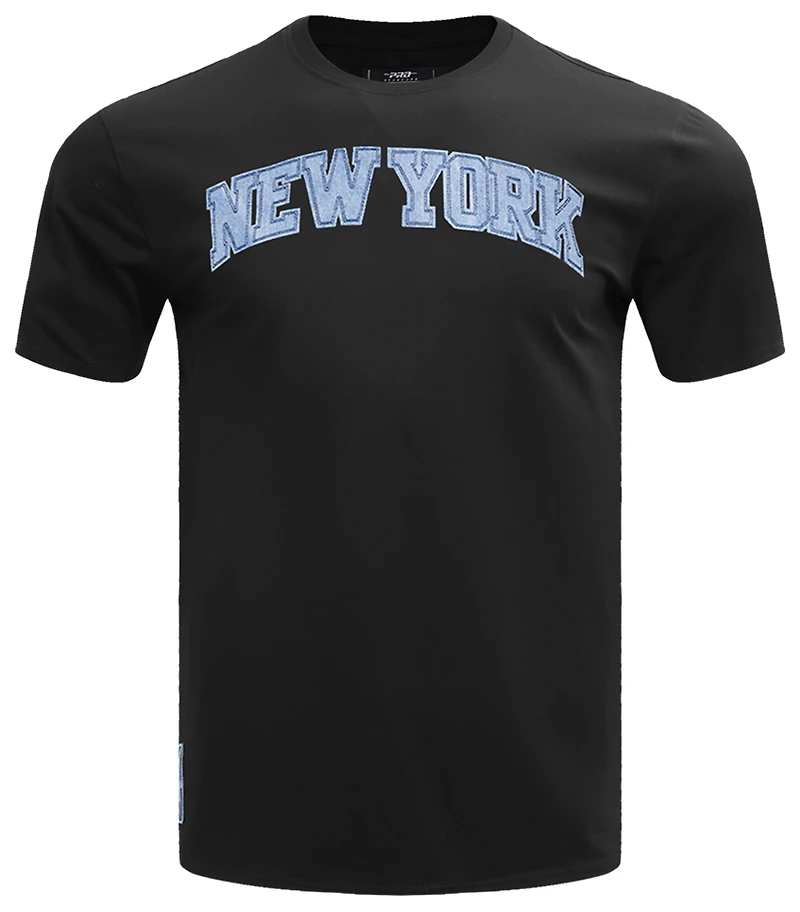 Pro Standard Knicks Classic Chenille Double Knit T-Shirt - Men's