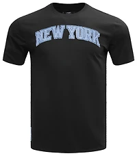 Pro Standard Knicks Classic Chenille Double Knit T-Shirt - Men's