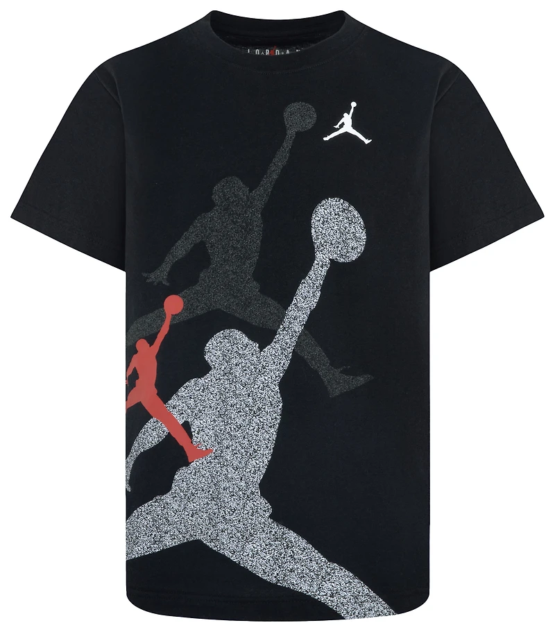 Jordan Gradient Stacked Jumpman Short Sleeve T-Shirt - Boys' Grade School