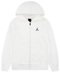 Jordan Boys Brooklyn Full-Zip Hoodie - Boys' Grade School Sail/White