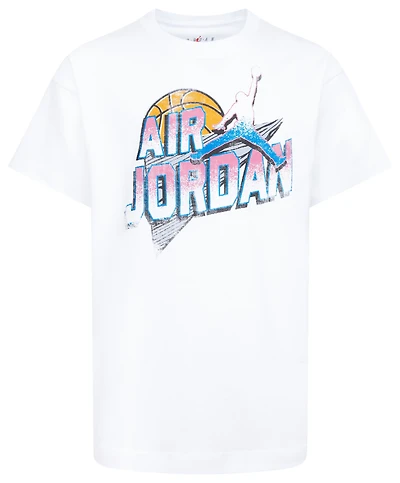 Jordan Jumpman Sky Court Short Sleeve T-Shirt - Girls' Grade School