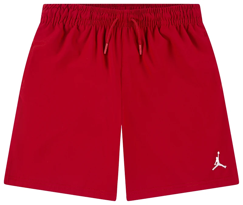Jordan Boys Jumpman Woven Play Shorts - Boys' Grade School Gym Red