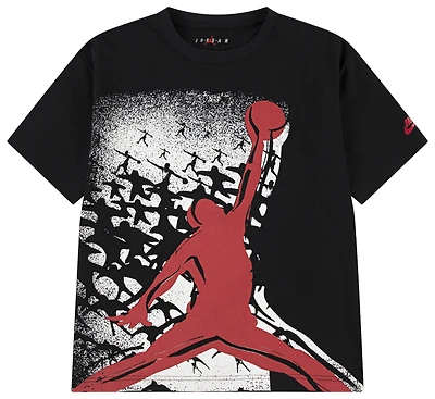 Jordan Boys Branded Seasonal T-Shirt - Boys' Grade School Red/Black