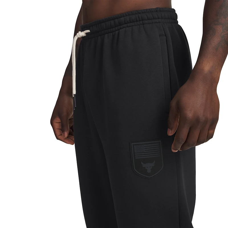 Under Armour Project Rock Icon Fleece Veterans day Pants - Men's