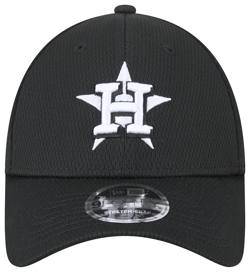 New Era Astros SS Evergreen Cap - Men's