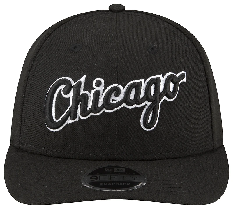 New Era White Sox Felt 9FIFTY Cap - Adult