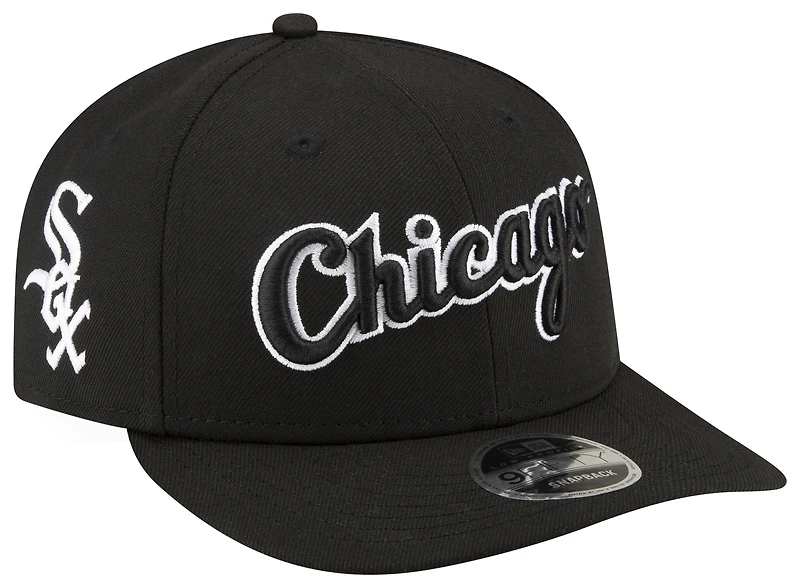 New Era White Sox Felt 9FIFTY Cap - Adult