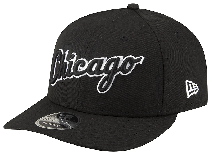 New Era White Sox Felt 9FIFTY Cap - Adult