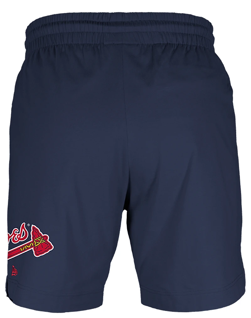 New Era Braves 7" Fitted OTC Shorts - Men's