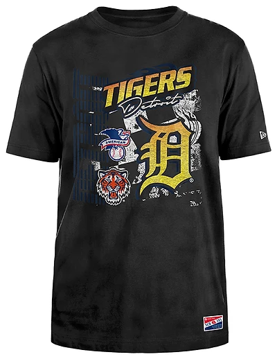 New Era Tigers Fitted Short Sleeve T-Shirt - Men's
