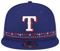 New Era Rangers 9Fifty MLB24 Detail Snapback  - Men's