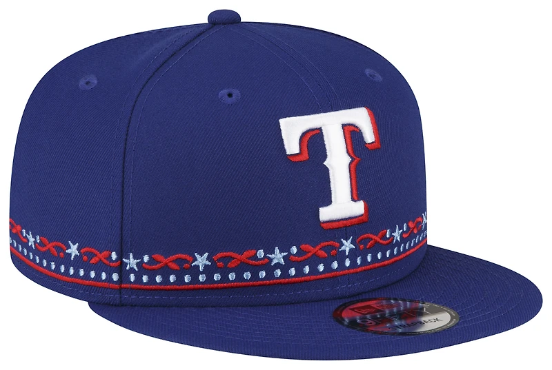 New Era Rangers 9Fifty MLB24 Detail Snapback  - Men's
