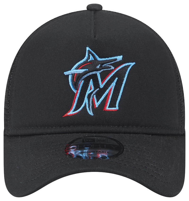 New Era Marlins 940 A Frame Trucker EG - Men's