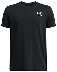 Under Armour Icon Taped Tee - Boys' Grade School