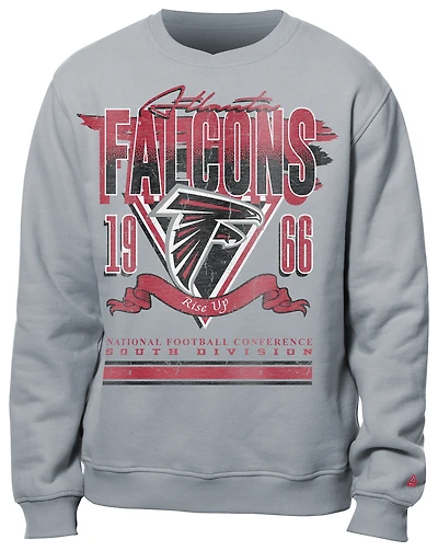 New Era Falcons Fitted Crew Sweatshirt - Men's