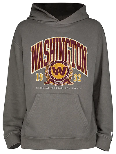 New Era Commanders Fitted Pullover Hoodie - Men's