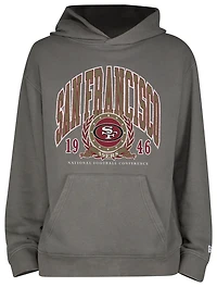 New Era 49ers Fitted Pullover Hoodie - Men's